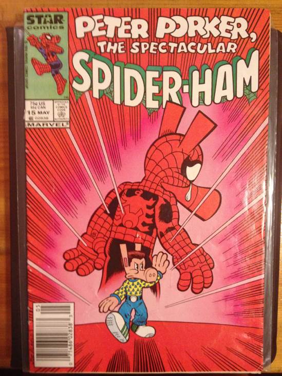 Peter Porker, The Spectacular Spider-Ham (1987) #15 - Marvel Comics Group (15 - May 1987) comic book collectible [Barcode 071486028383] - Main Image 1