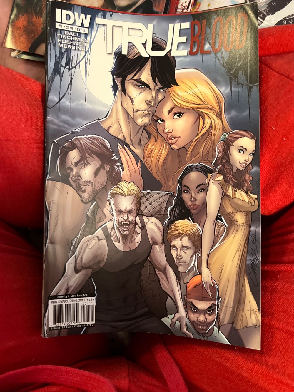 True Blood 1 - IDW (1 - Jul 2010) comic book collectible [Barcode 82771400170900111] - Main Image 2