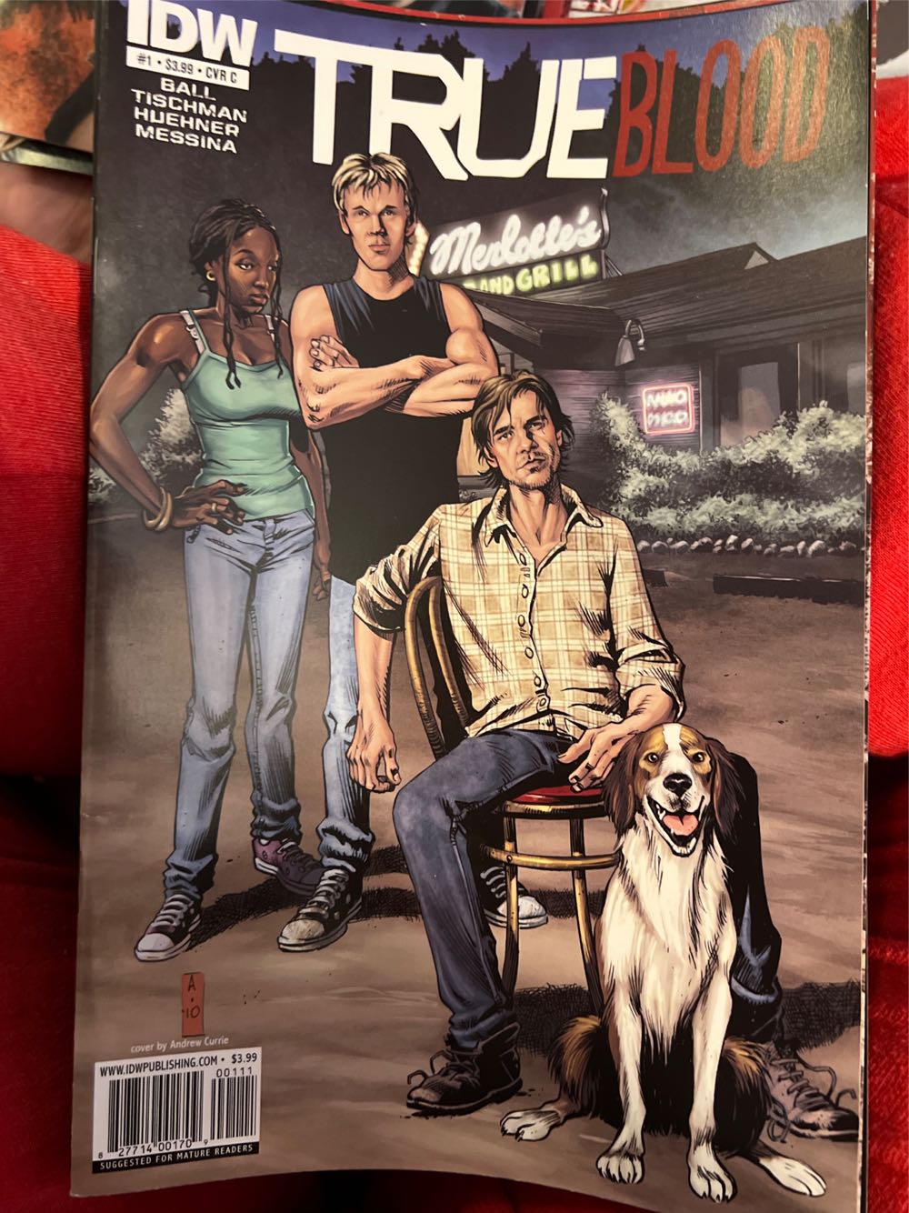 True Blood 1 - IDW (1 - Jul 2010) comic book collectible [Barcode 82771400170900111] - Main Image 3