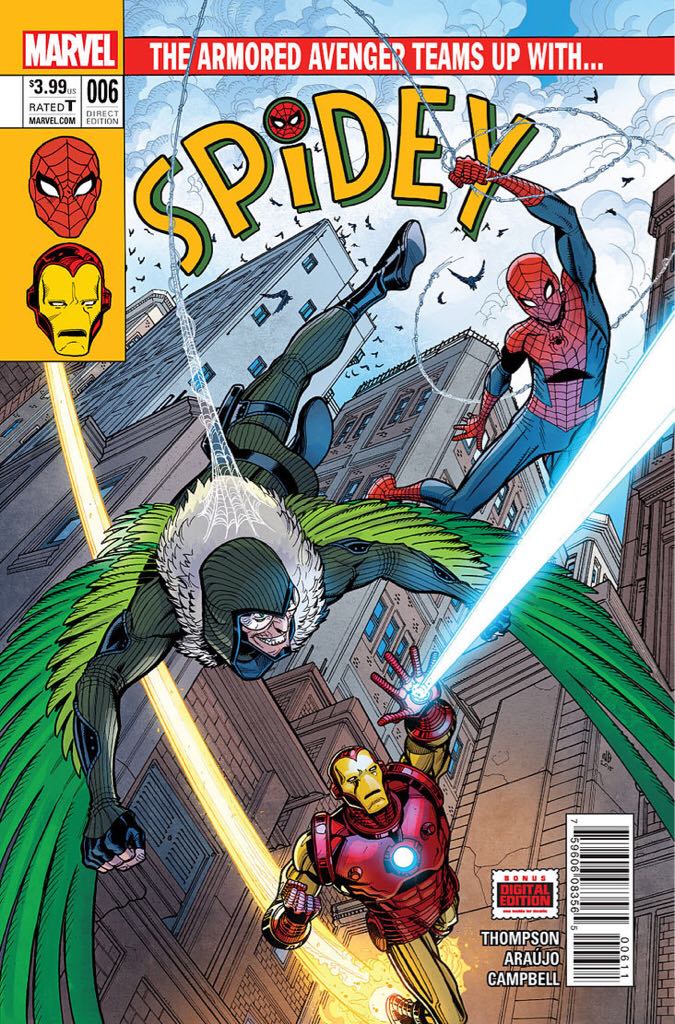 Spidey - Marvel (6 - 07/2016) comic book collectible [Barcode 75960608356582] - Main Image 1
