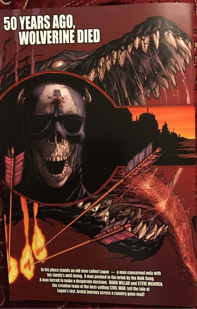 Wolverine Old Man Logan - Dan Buckley (66 - 05/2010) comic book collectible [Barcode 75960607212500111] - Main Image 2