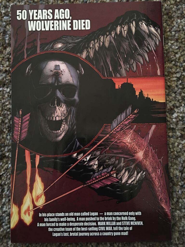 Wolverine Old Man Logan - Marvel Comics (66 - Aug 2008) comic book collectible [Barcode 75960605458906651] - Main Image 2