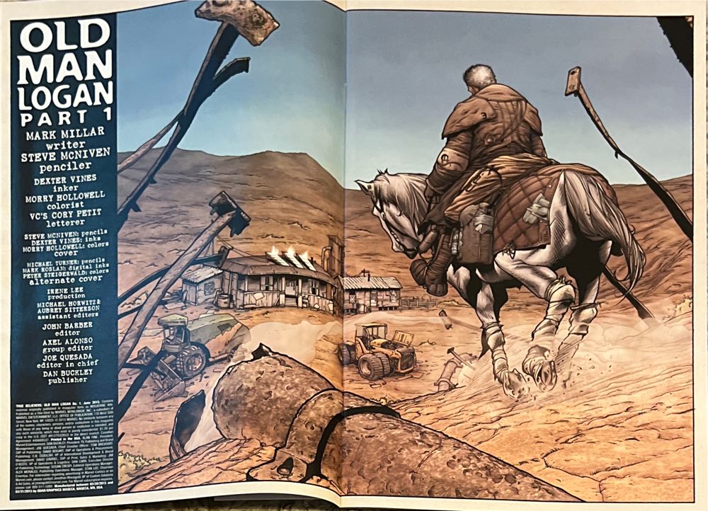 True Believers: Old Man Logan  (1) comic book collectible [Barcode 75960608274200111] - Main Image 3