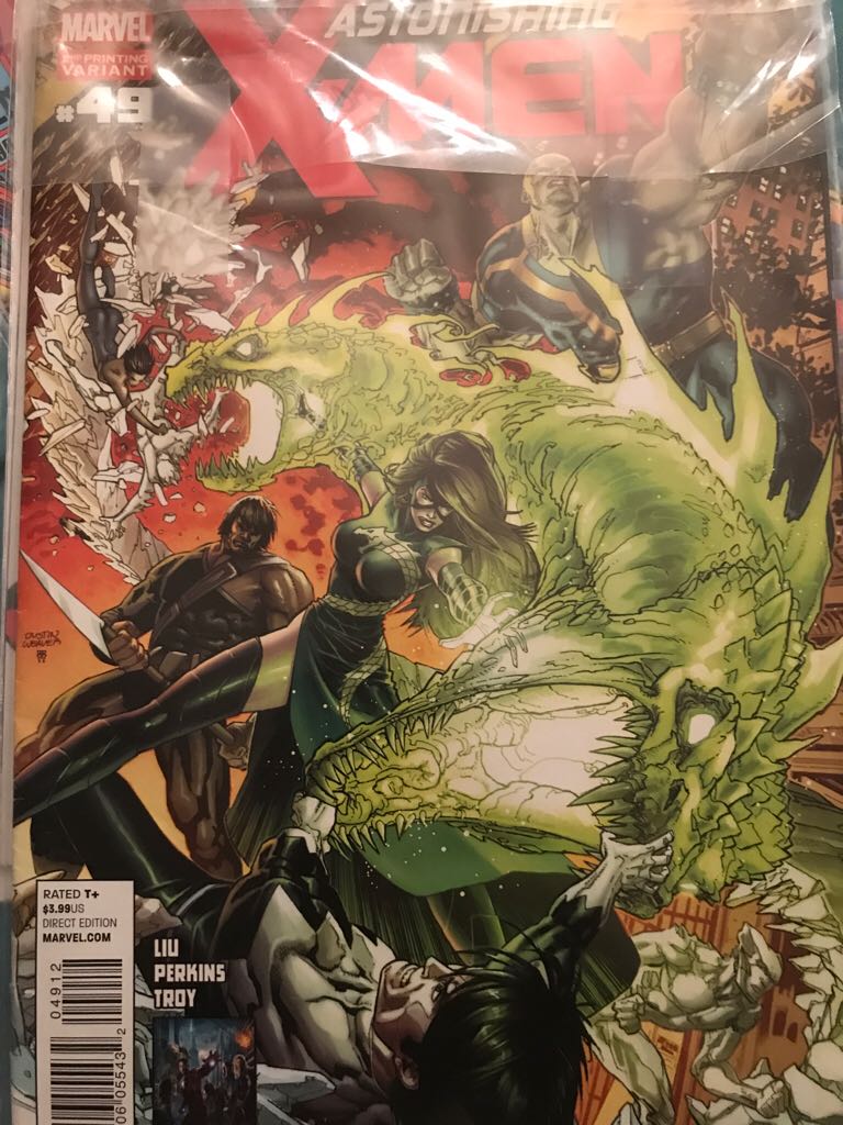 Astonishing X-Men  (49) comic book collectible [Barcode 75960605543204912] - Main Image 1