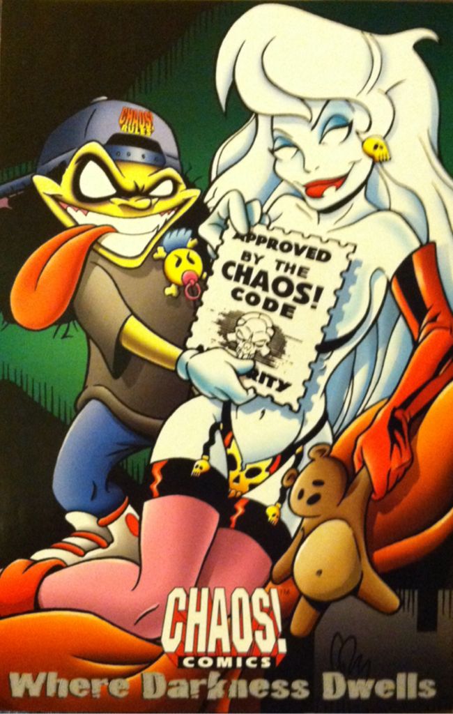 Evil Ernie Vs The Super Heroes - Chaos! Comics (1 - Aug 1995) comic book collectible - Main Image 2
