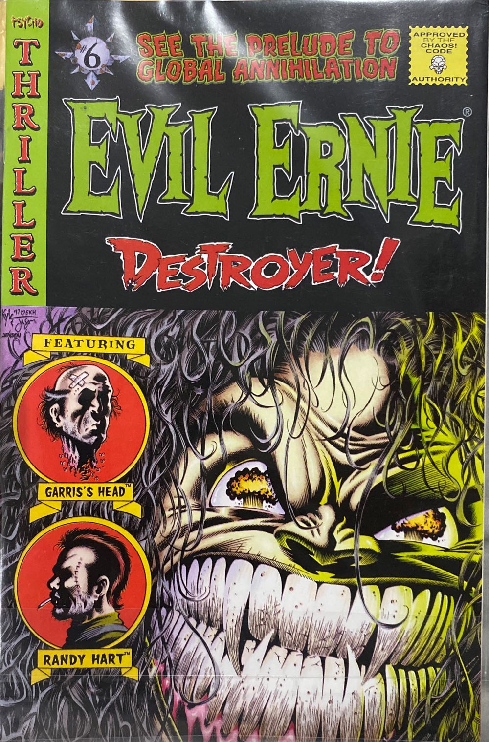 Evil Ernie - Chaos Comics (6) comic book collectible - Main Image 2