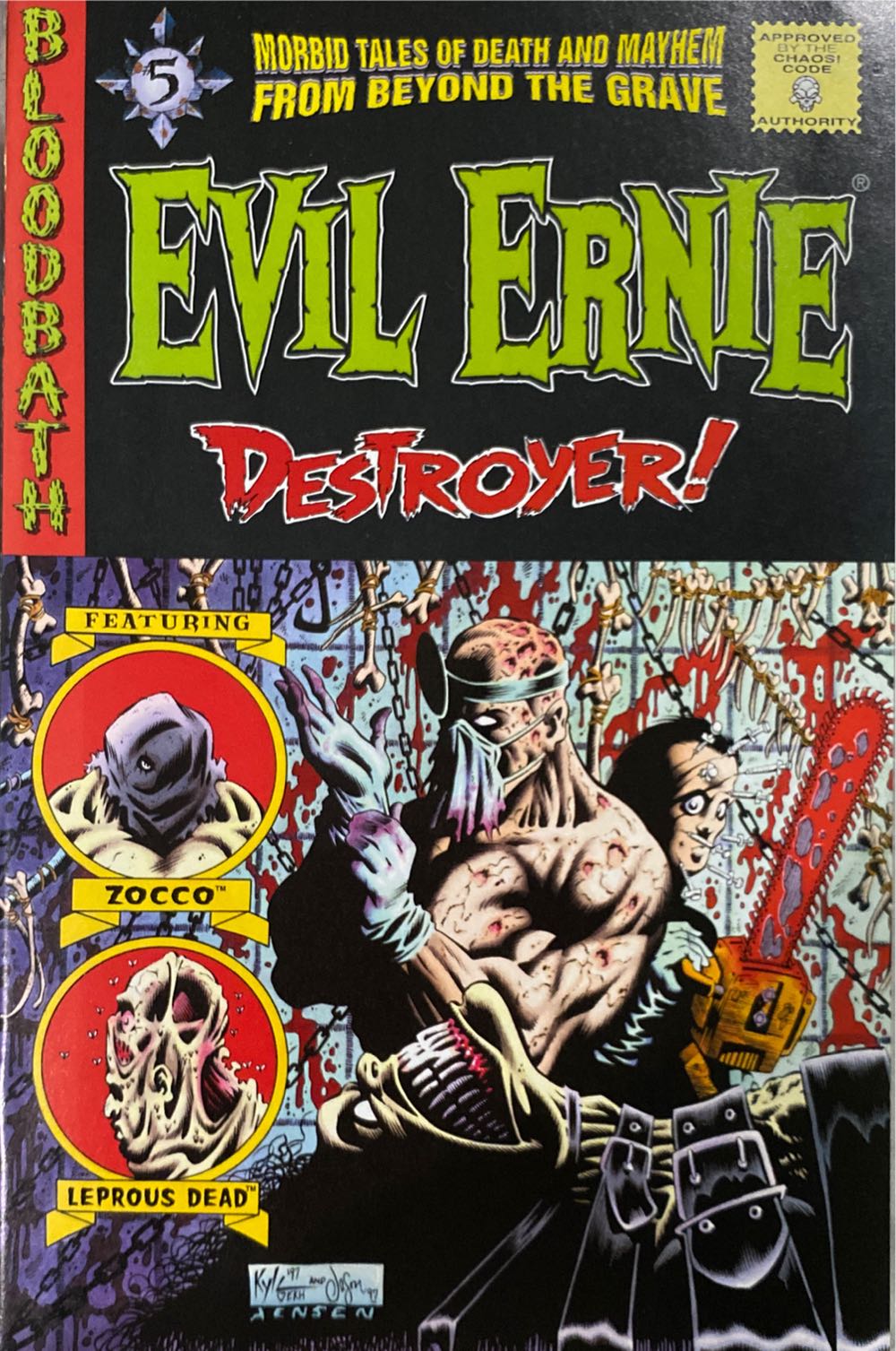 Evil Ernie - Chaos! Comics (5) comic book collectible - Main Image 2