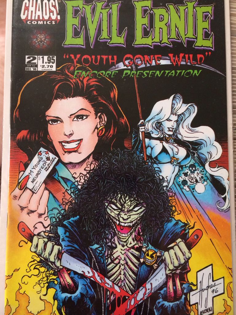 Evil Ernie: Youth Gone Wild Encore Presentation - Chaos! Comics (2) comic book collectible [Barcode 0964226022] - Main Image 1