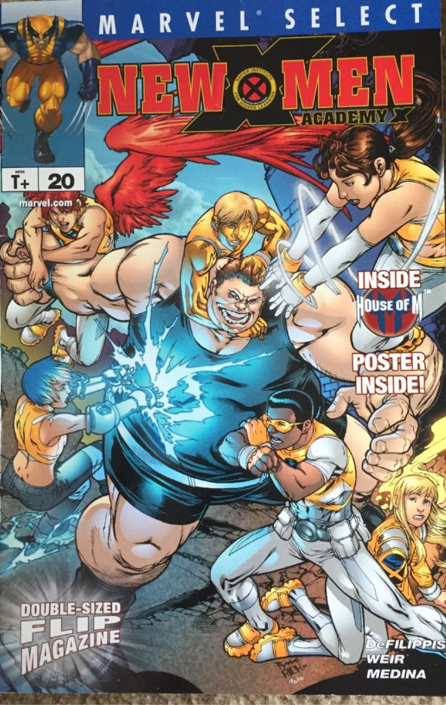 Marvel Select Astonishing X Men  (20) comic book collectible [Barcode 07447001663] - Main Image 2