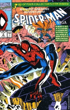 Spider-Man Saga - Marvel (3 - Jan 1992) comic book collectible [Barcode 071486017004] - Main Image 1