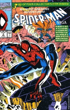 Spider-Man: Saga - Marvel Comics (3 - Jan 1992) comic book collectible [Barcode 071486017004] - Main Image 1