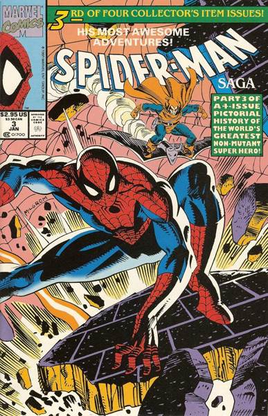 Spider-Man Saga #3 - Marvel Comics (3 - Jan 1991) comic book collectible [Barcode 071486017004] - Main Image 1