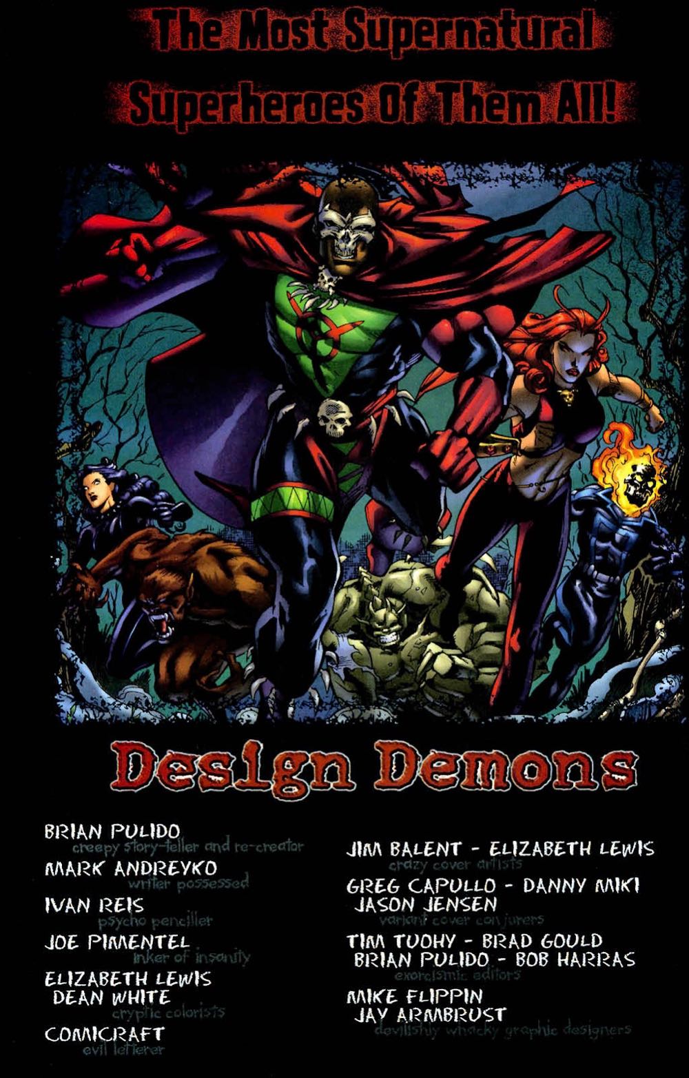 Supernaturals - Marvel Comics (1 - Dec 1998) comic book collectible [Barcode 759606046942] - Main Image 3