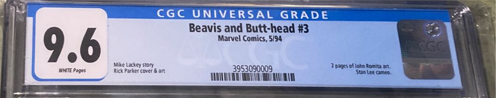 Beavis and Butt-Head - Marvel Comics (3 - May 1994) comic book collectible [Barcode 75960601109400311] - Main Image 3