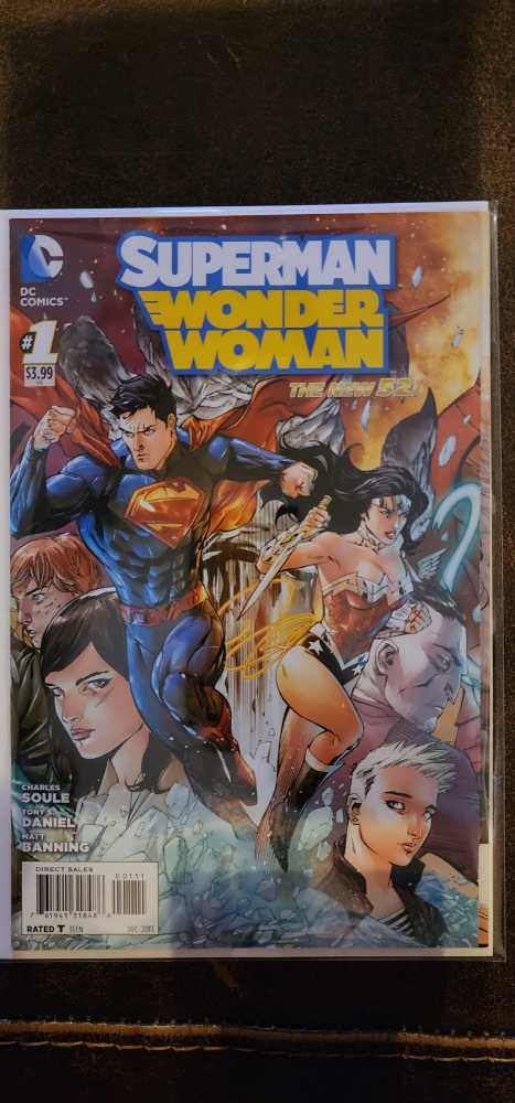 Superman/Wonder Woman - DC (1 - Dec 2013) comic book collectible [Barcode 761941318486] - Main Image 3