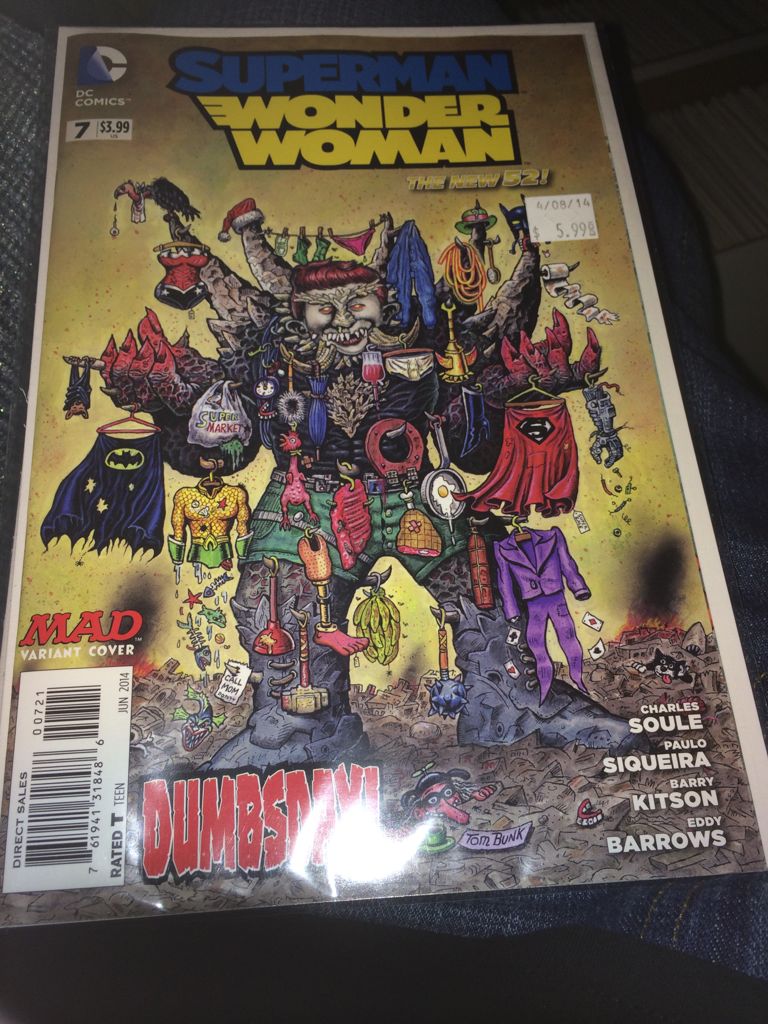 Superman/Wonder Woman - DC Comics (7 - 06/2014) comic book collectible [Barcode 761941205380] - Main Image 1