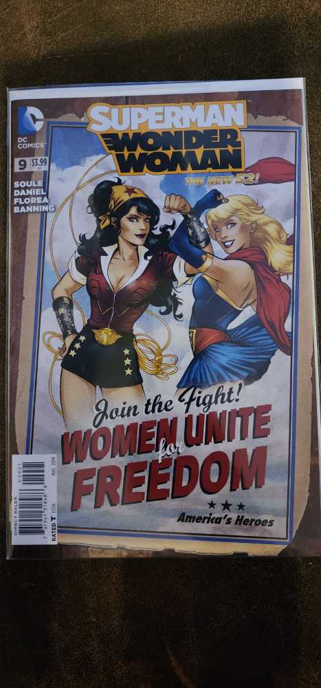 Superman/Wonder Woman - DC Comics (9 - Aug 2014) comic book collectible [Barcode 761941318486] - Main Image 2