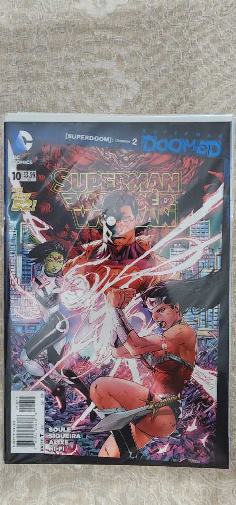 Superman Wonder Woman - DC Comics (10 - Sep 2014) comic book collectible [Barcode 761941318486] - Main Image 2