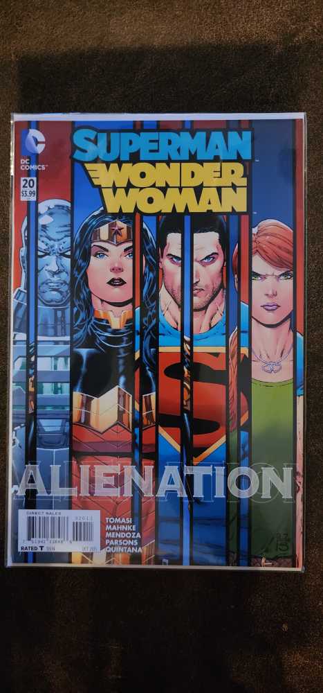 Superman/Wonder Woman - DC Comics (20 - Oct 2015) comic book collectible [Barcode 761941318486] - Main Image 2
