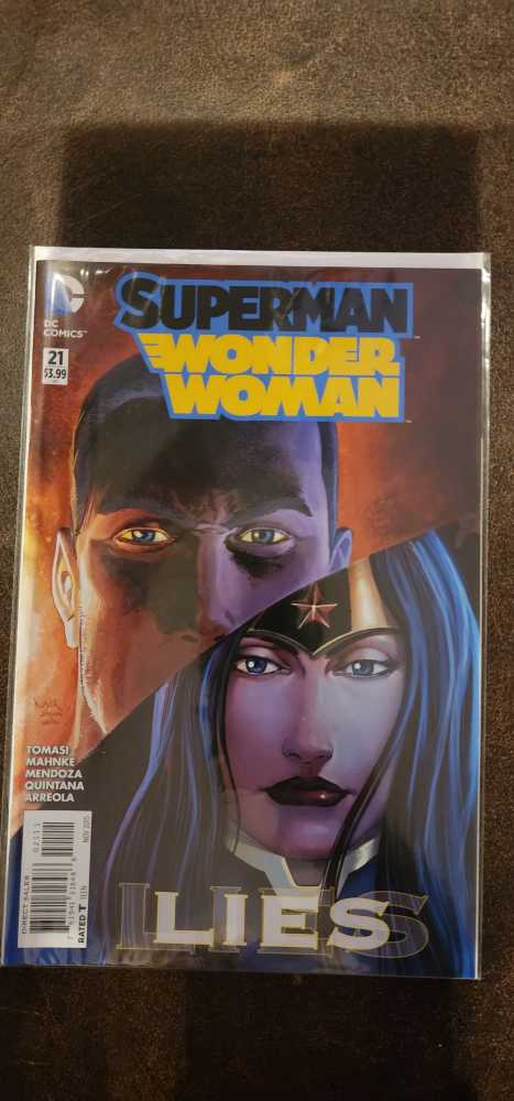 Superman/Wonder Woman - DC Comics (21 - Nov 2015) comic book collectible [Barcode 761941318486] - Main Image 2
