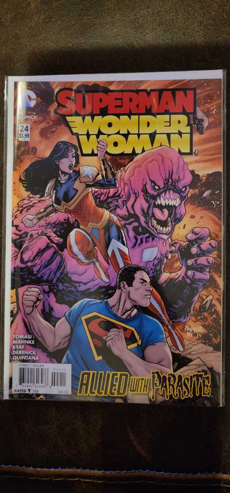 Superman/Wonder Woman - DC Comics (24 - Feb 2016) comic book collectible [Barcode 761941318486] - Main Image 2