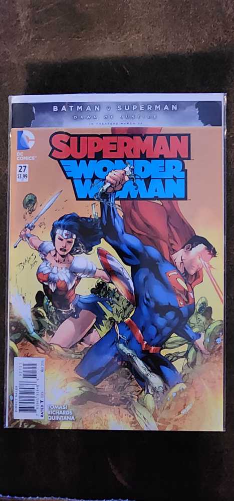 Superman/Wonder Woman - DC Comics (27 - May 2016) comic book collectible [Barcode 761941318486] - Main Image 2