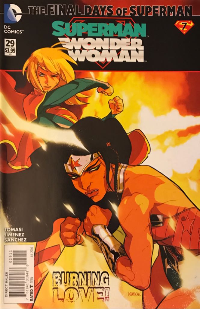 Superman/Wonder Woman - DC Comics Inc. (29 - 7/1/16) comic book collectible - Main Image 1