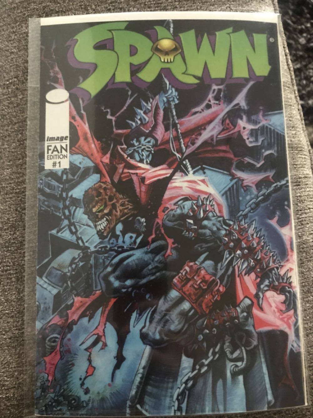Spawn: Fan Edition - Image (1) comic book collectible [Barcode 709853002147] - Main Image 2