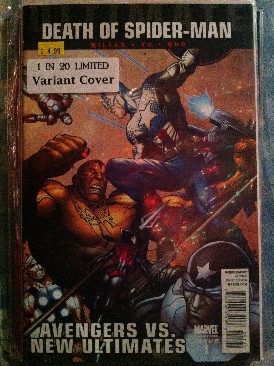 Ultimate: Death Of Spider-Man - Marvel (1) comic book collectible [Barcode 759606074068] - Main Image 1