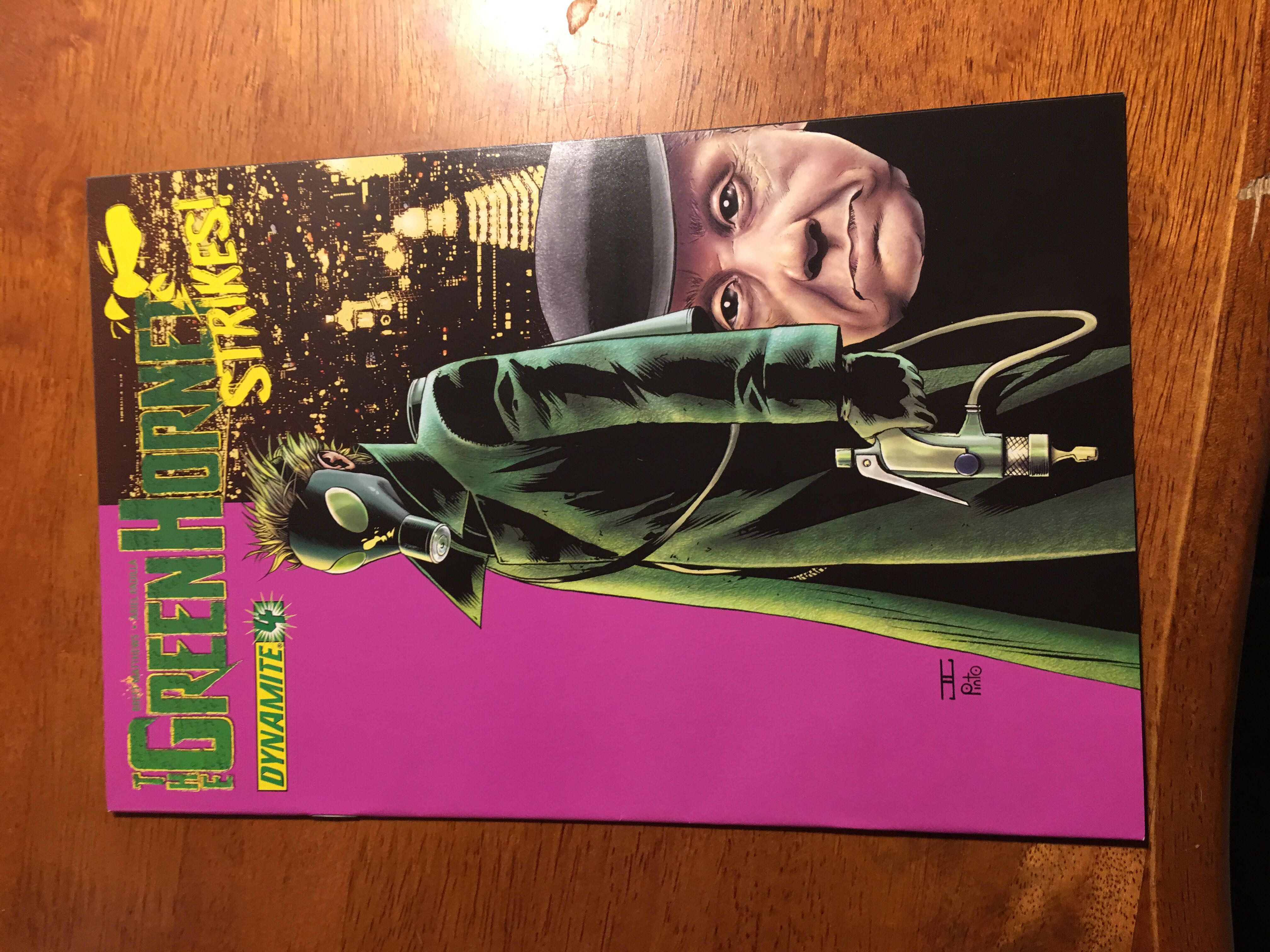 Green Hornet Strikes - Dynamite Entertainment (4) comic book collectible [Barcode 725130151001] - Main Image 2