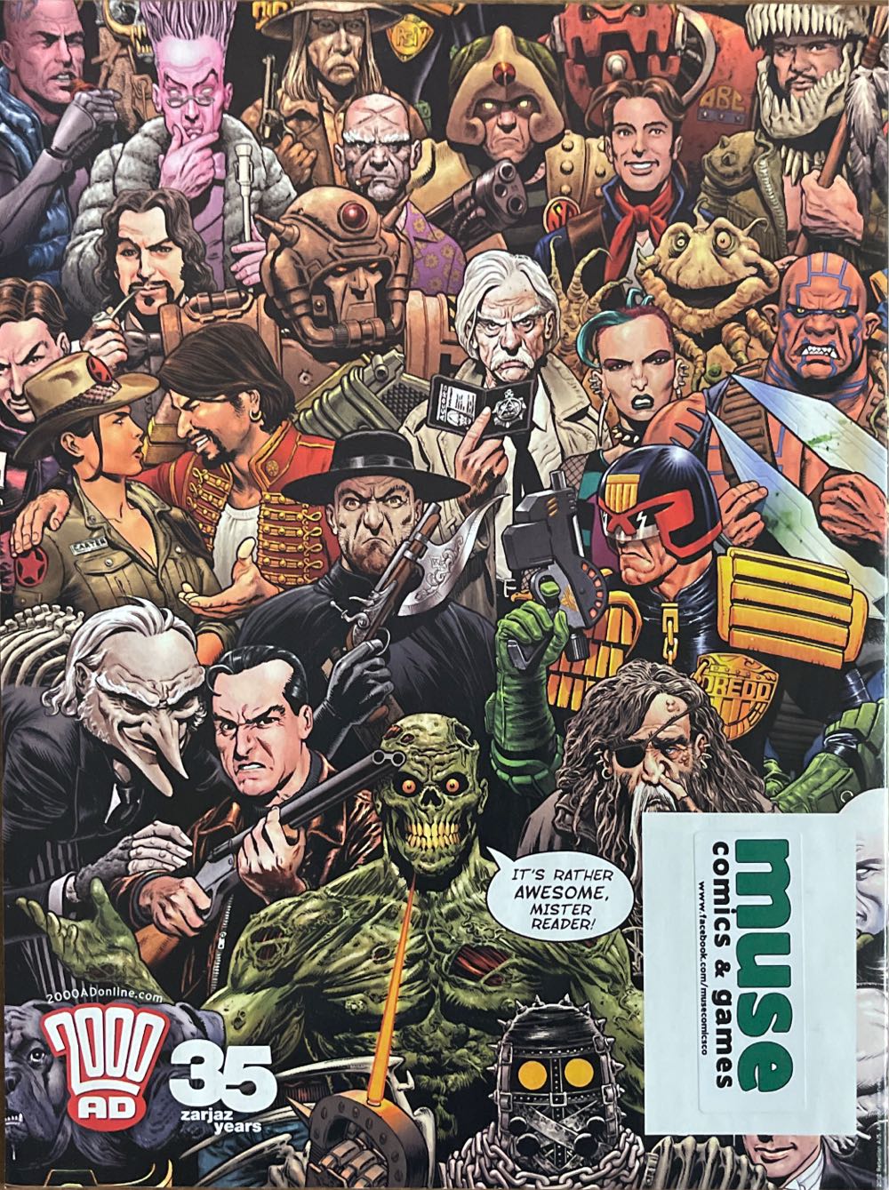 2000AD - 2000 AD (One-Shot) comic book collectible [Barcode 797734045581] - Main Image 2