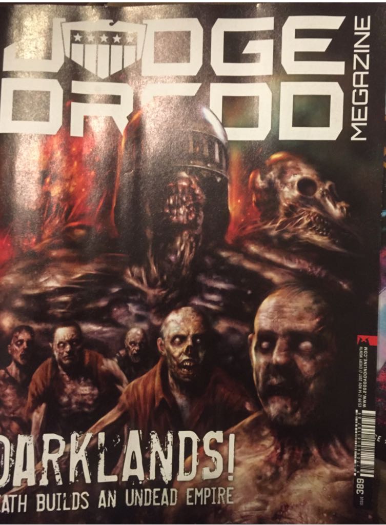 JUDGE DREDD MEGAZINE - Rebellion (389) comic book collectible [Barcode 9770960181149] - Main Image 1