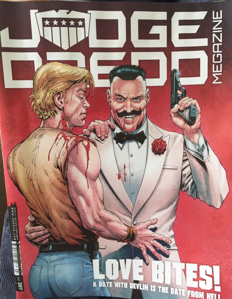 JUDGE DREDD MEGAZINE - Rebellion (397) comic book collectible [Barcode 9770960181149] - Main Image 1
