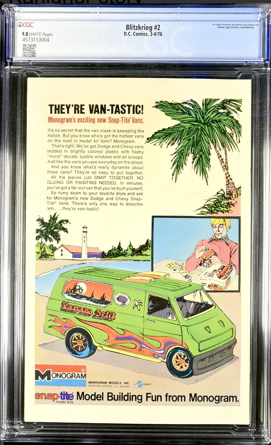 Blitzkrieg - National Periodical Publications, Inc. (2 - Mar 1976) comic book collectible [Barcode 070989324176] - Main Image 4