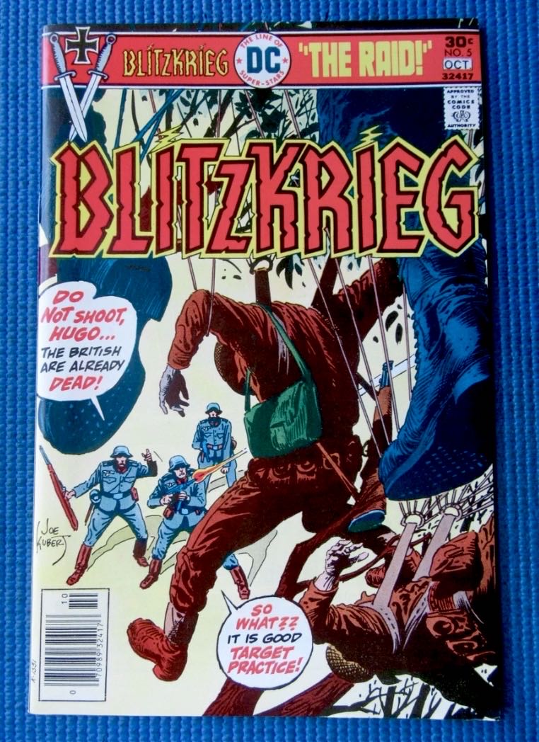 Blitzkrieg - DC Comics (5 - Oct 1976) comic book collectible [Barcode 070989324176] - Main Image 3