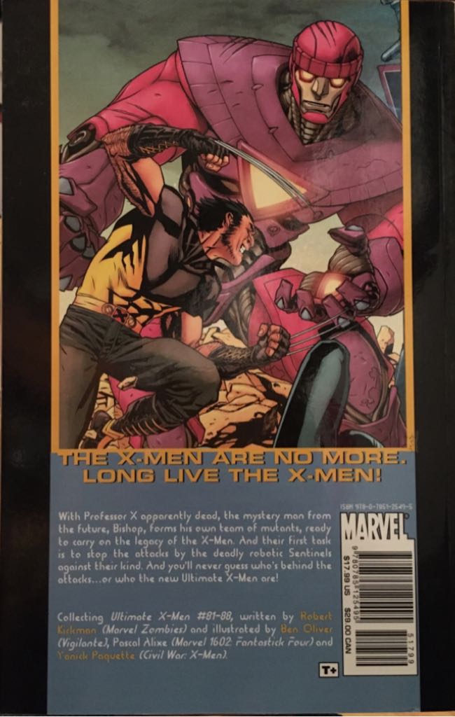 Ultimate X-Men - Marvel Comics (17) comic book collectible [Barcode 9780785125495] - Main Image 2