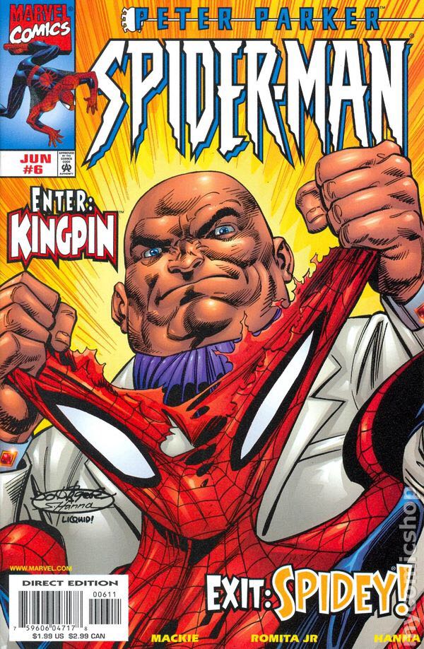 Peter Parker, Spider-Man 2 - Marvel Comics (6 - Jun 1999) comic book collectible - Main Image 1