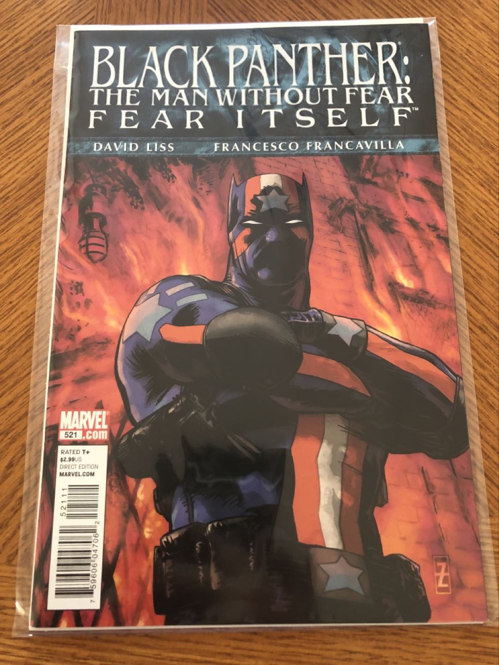 Black Panther: The Man Without Fear Vol. 1 - Marvel Comics (521 - Sep 2011) comic book collectible [Barcode 75960604706252111] - Main Image 2