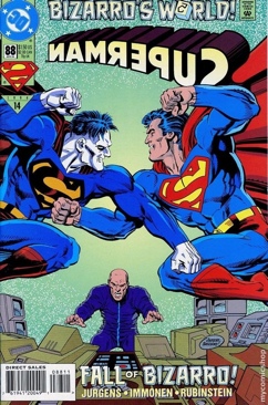 Superman Bizarros World - DC Comics (88 - Apr 1994) comic book collectible [Barcode 761941200491] - Main Image 1