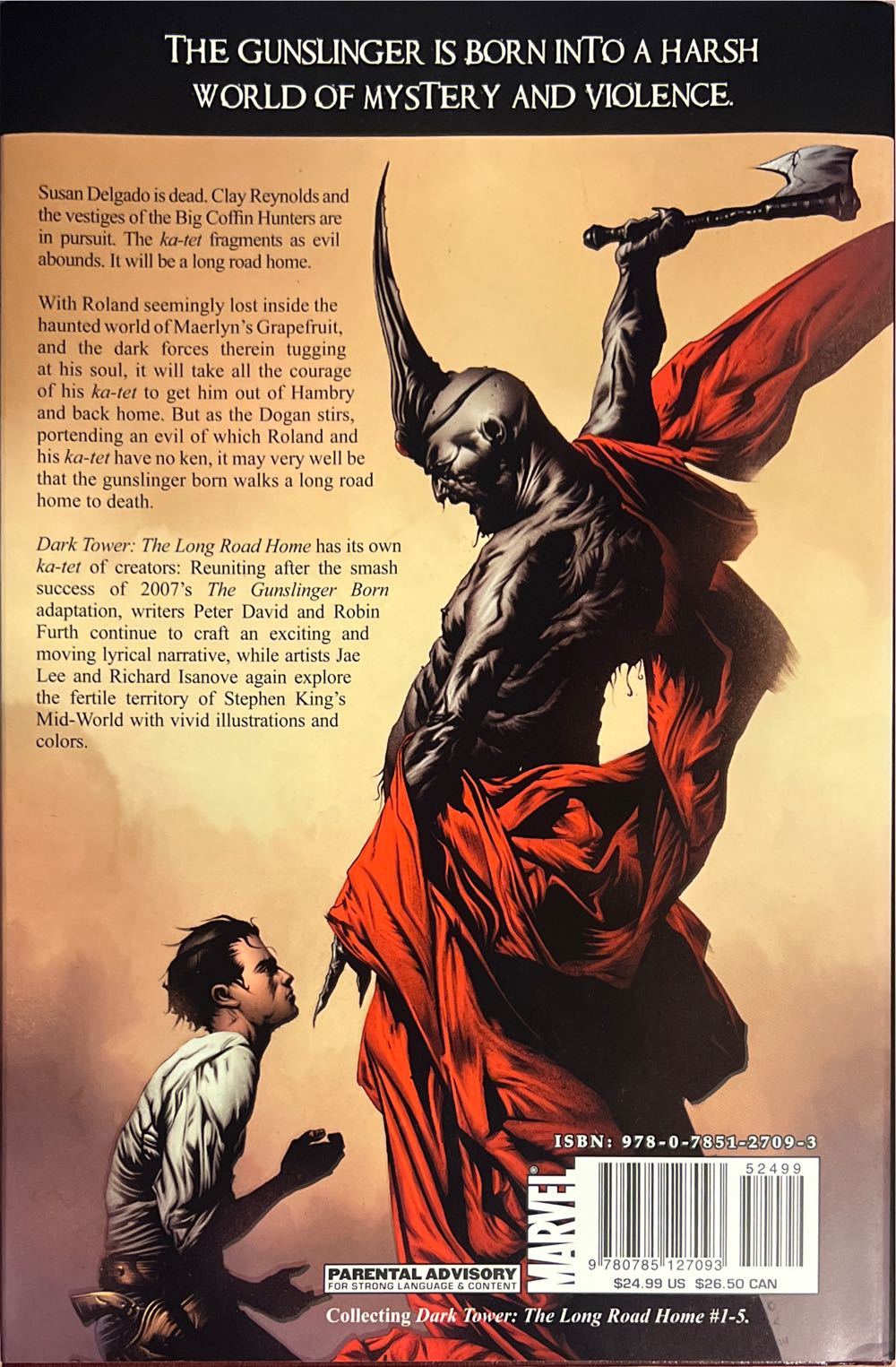 Dark Tower 02 Beginnings: The Long Road Home - Marvel Comics (2 - Jul 2008) comic book collectible [Barcode 978078512709352499] - Main Image 2