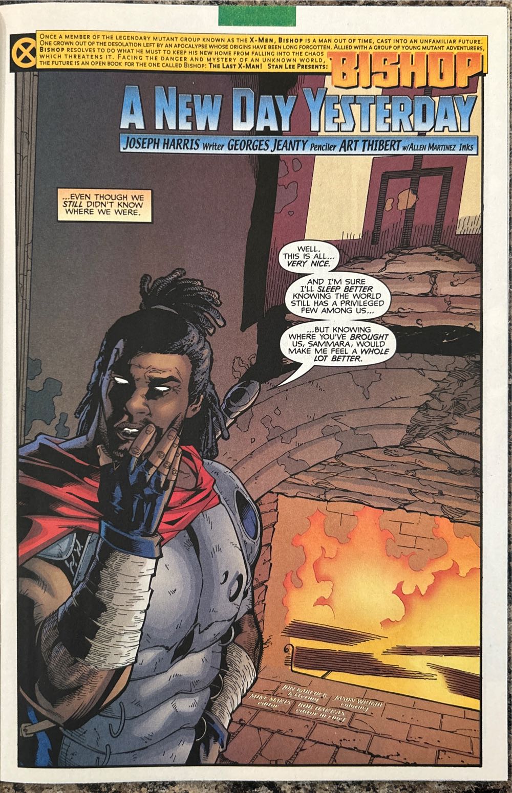 Bishop: The Last X-Man - Marvel Comics (7 - Apr 2000) comic book collectible [Barcode 75960604782600711] - Main Image 3