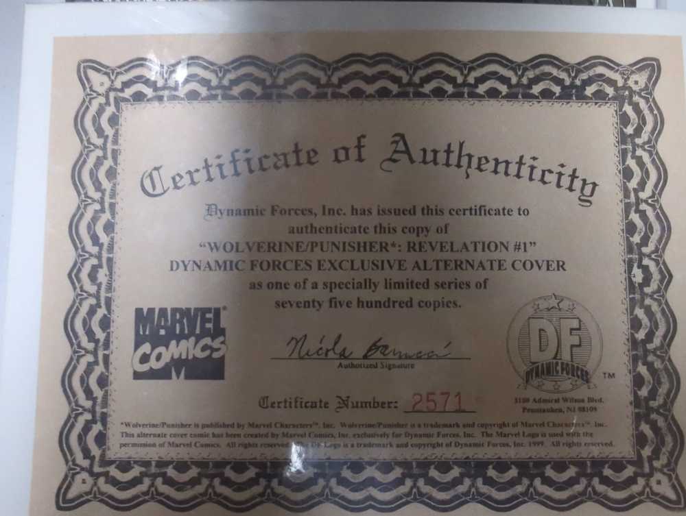 Wolverine/ Punisher: Revelation  (1) comic book collectible [Barcode 759606047543] - Main Image 4