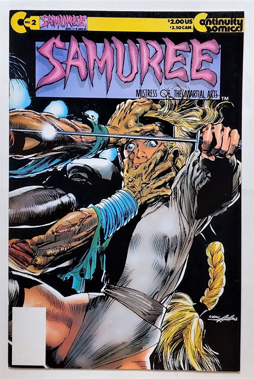 Samuree - Continuity Comics (4 - Jan 1994) comic book collectible - Main Image 3