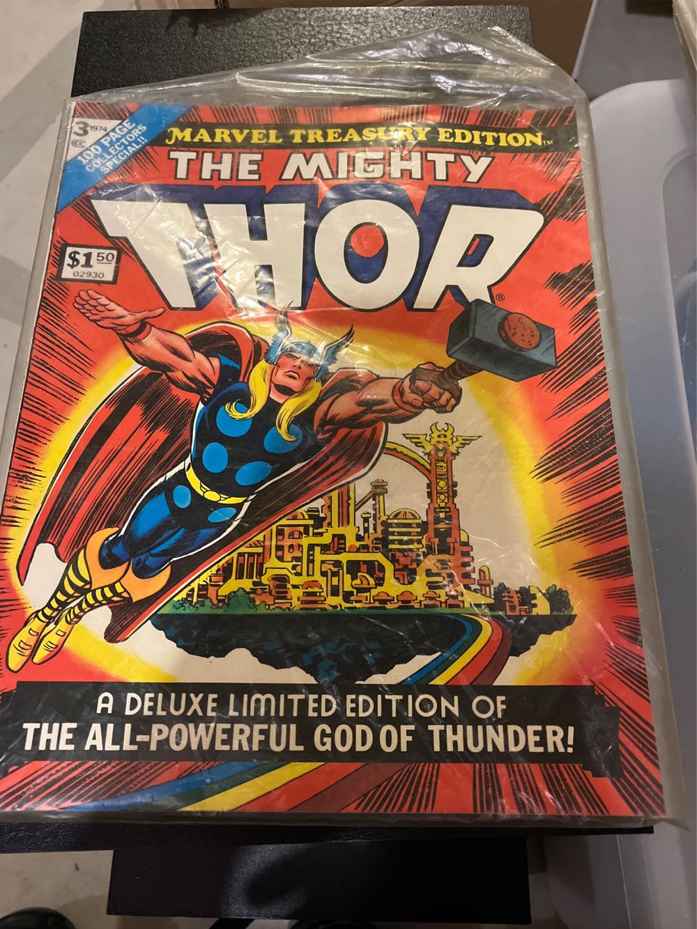 Marvel Treasury Edition - Marvel Comics (3 - 11/1974) comic book collectible - Main Image 3