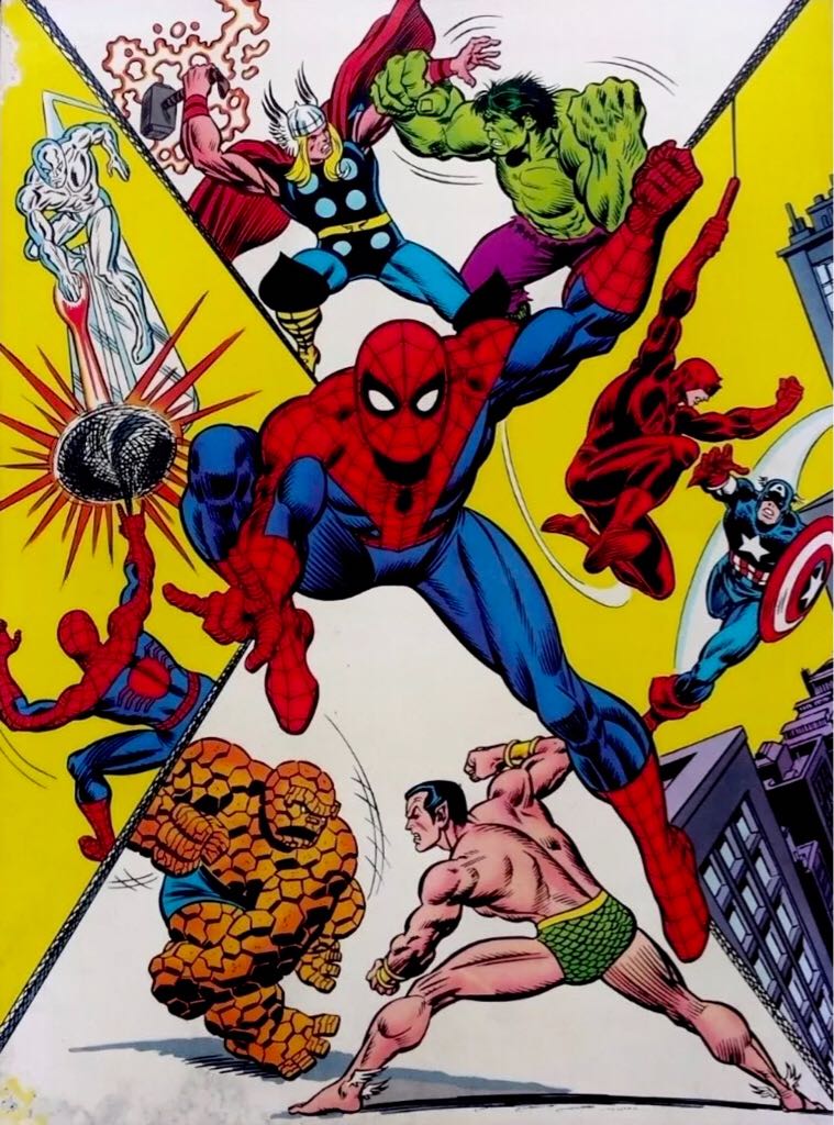 Marvel Treasury Edition - Marvel Comics Group (9 - Sep 1976) comic book collectible - Main Image 2