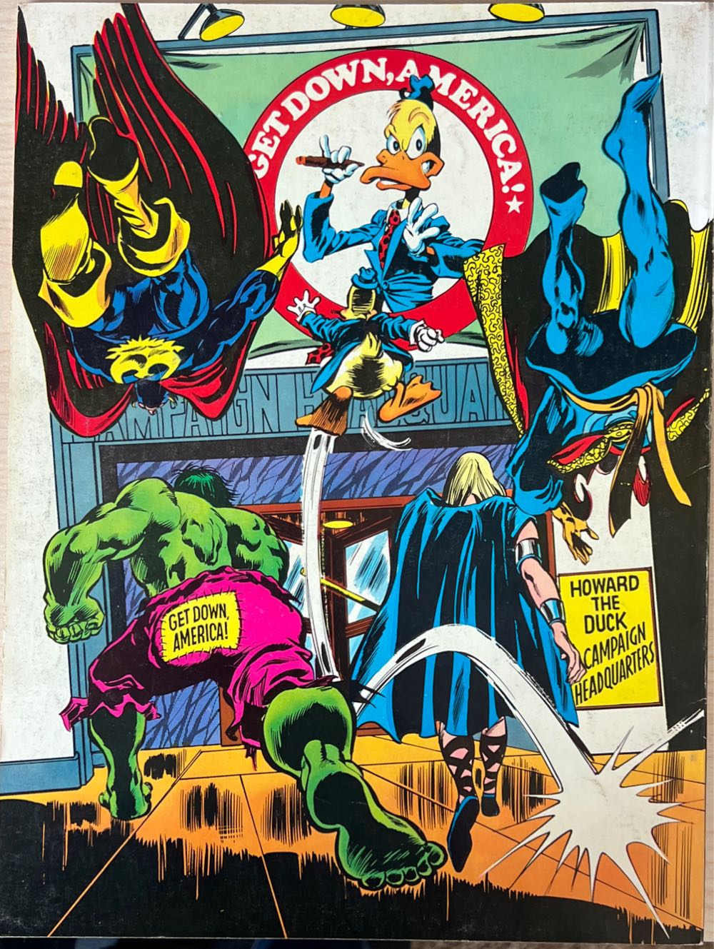 Treasury: Howard The Duck - Marvel (12 - 01/1976) comic book collectible - Main Image 2