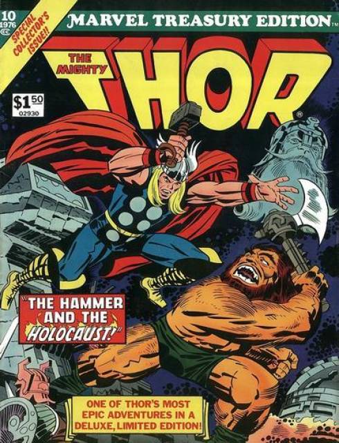 Marvel Treasury Edition - Marvel Comics Group (10 - 01/1976) comic book collectible - Main Image 1