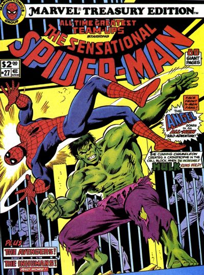 Marvel Treasury Edition - Marvel Comics Group (27 - 01/1980) comic book collectible - Main Image 1