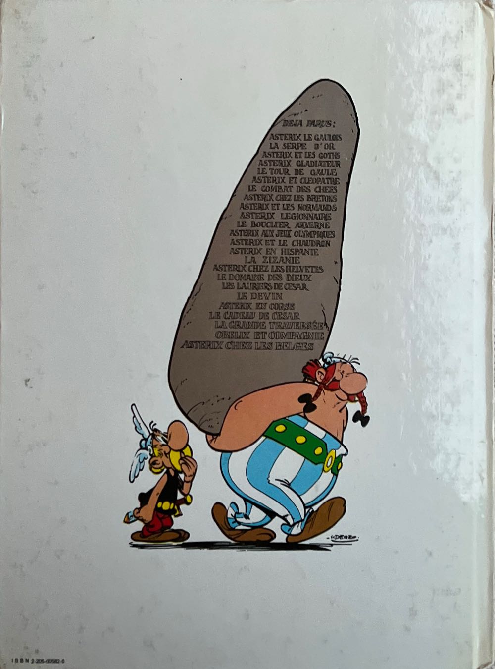 Astérix T17 Dargaud Astérix et Le Domaine des Dieux  (17) comic book collectible [Barcode 9782012100176] - Main Image 2