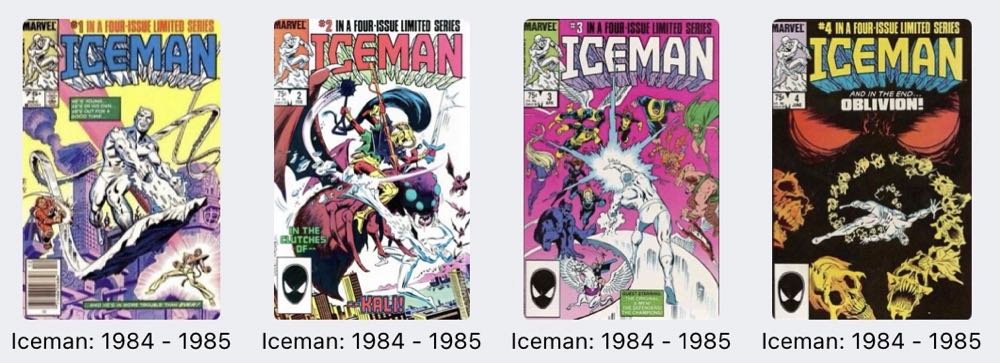 ZZZX-LS Iceman - Marvel Comics (1 - Dec 1984) comic book collectible [Barcode 071486026846] - Main Image 2